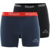 Boxerky, trenky, slipy Kappa 891199 Black/Navy 2 Pack