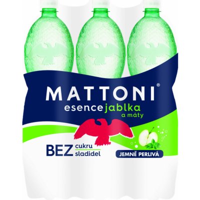 Mattoni Esence jablko bez cukru a sladidel 6 x 1,5 l – Hledejceny.cz