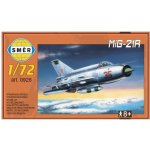 Směr Model MiG-21R 15x21 8cm v krabici 25x14 5x4 5cm 1:72 – Hledejceny.cz