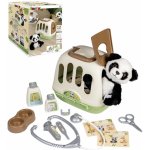 Smoby Veterinární kufřík s přenosným boxem 2v1 Veterinary Case s plyšovou pandou a lékařskými pomůckami 12 doplňků – Zbozi.Blesk.cz