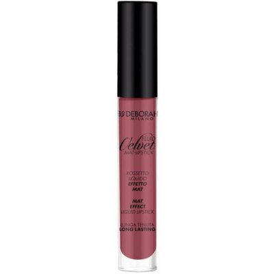 Deborah Milano tekutá matná rtěnka Fluid Velvet 25 Blush Nude 4,5 g – Sleviste.cz