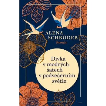 Dívka v modrých šatech v podvečerním světle