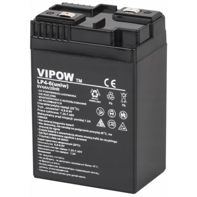 VIPOW 6V 4Ah – Hledejceny.cz