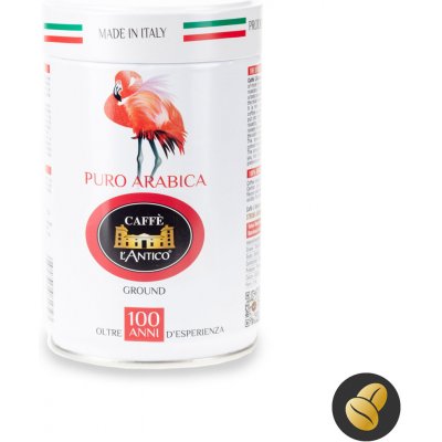 Caffé L´Antico Puro Arabica zrnková 250 g – Hledejceny.cz