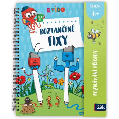 Albi Roztančené fixy Písmena a čísla – Zboží Dáma