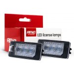 Amio LED osvětlení SPZ Škoda Fabia III 2014 - 2022 CANBUS, 3LED – Zbozi.Blesk.cz
