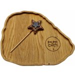 Čokoládovna Janek Čokoládové lízátko hvězdička mléčná s hořkou 23 g – Sleviste.cz