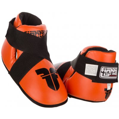 Fighter Chrániče nohou F1455 oranžová – Zboží Dáma