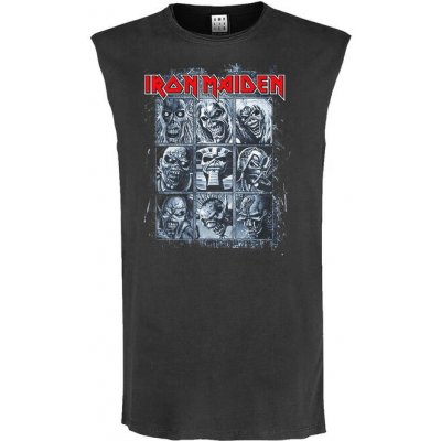 Amplified Iron Maiden 9 EDDIES černá – Zboží Mobilmania