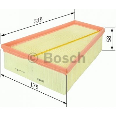 Vzduchový filtr Bosch 1 457 433 543 – Hledejceny.cz