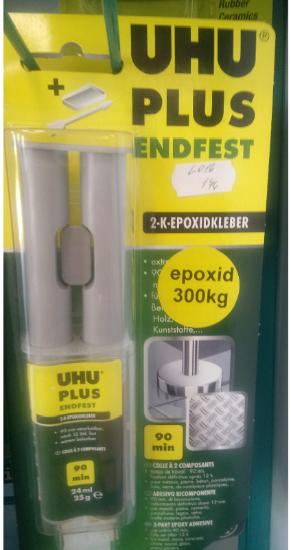 UHU Plus Endfest vysokopevnostní lepidlo 25g