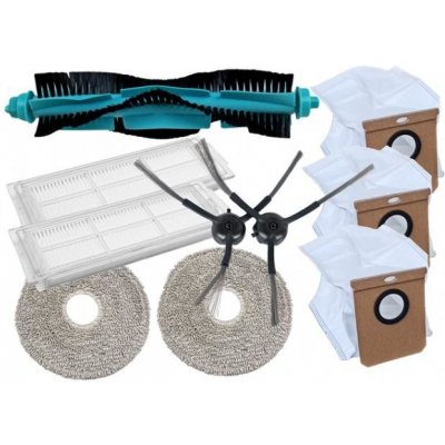 NipponCEC CE1071S Cecotec Conga 11090 Spin Revolution kartáče a Hepa filtry a mopovací textilie a sáčky 10 ks – Zboží Mobilmania