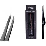 Zola Color profesionální pinzeta na obočí zkosená Černá – Hledejceny.cz