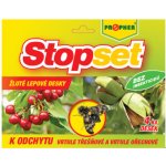 AgroBio STOPSET desky žluté 20x20 cm vrtule 4 ks – Hledejceny.cz