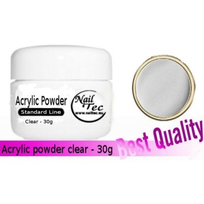 Nailtec profi akryl pudr čirý 30 g – Zboží Mobilmania