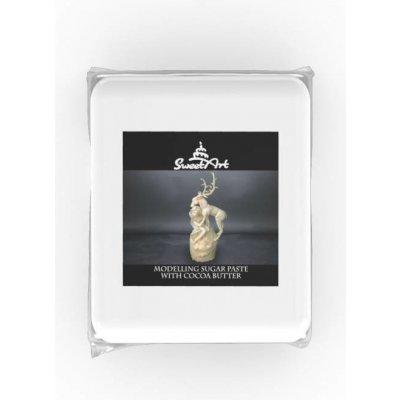 SweetArt modelovací hmota s kakaovým máslem 250 g dortis – Zboží Mobilmania