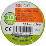 Solight Elektroizolační páska 15 mm x 0,13 mm x 10 m žlutozelená AP01 – Zboží Mobilmania