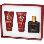 Versace Eros Flame EDP pro muže 50 ml + sprchový gel 50 ml + balzám po holení 50 ml dárková sada – Hledejceny.cz