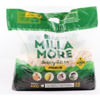 MillaMore Podestýlka štěpky Premium 4 kg 20 l – Hledejceny.cz