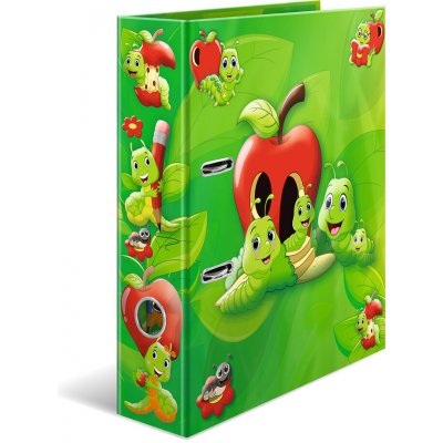 HERMA Pákový pořadač A4 7 cm Fritz the Worm/Červík Fritz – Zboží Živě