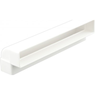 Dalap Koleno pro čtyřhrané potrubí 90st. vertikální 234 x 29 mm PVC – Sleviste.cz