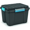 Úložný box KIS Plastový úložný box - Scuba Box M 43 L modré zavírání