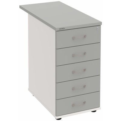 Hobis K 35 C P 80 5 zásuvek podél 80 cm šedá bílá – Hledejceny.cz