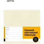Optys 1235 Záznamník ruční motorové pily A4 nepropisující 26 listů – Zboží Živě