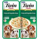 Inaba Twin Packs Dog kuře a zelenina 80 g – Zbozi.Blesk.cz