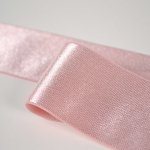 Takoy Guma saténová 4 cm světle růžová – Zboží Dáma