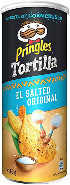 Pringles Tortilla El Salted Original 160 g od 64 Kč - Heureka.cz