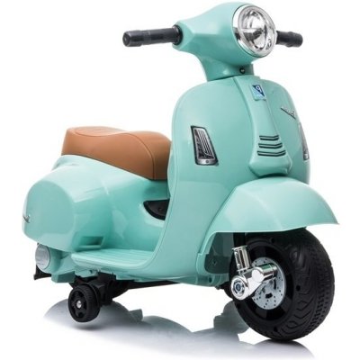 Mamido elektrický skútr Vespa 300 Mini tyrkysová – Zboží Dáma