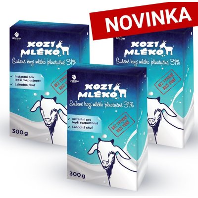 Goldim Kozí mléko instantní sušené 3 x 300 g – Zboží Dáma