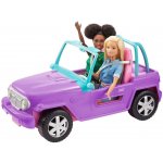 Mattel Panenka Barbie Plážový kabriolet | GMT46 – Zboží Mobilmania