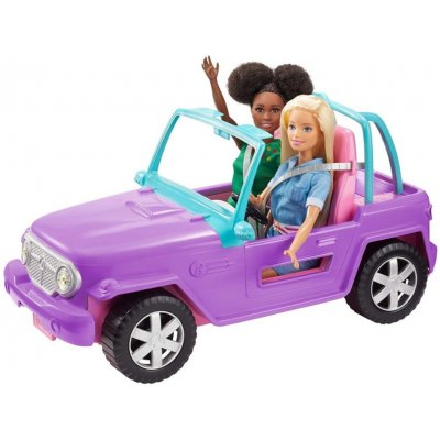 Mattel Panenka Barbie Plážový kabriolet | GMT46 – Zboží Mobilmania