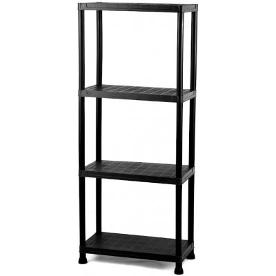 Benco Plastový regál 60 x 30 x 138 cm - 4 police – Zboží Dáma