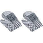 Bellatex Kuchyňská chňapka Patchwork šedá 2 ks 28 x 18 cm – Hledejceny.cz