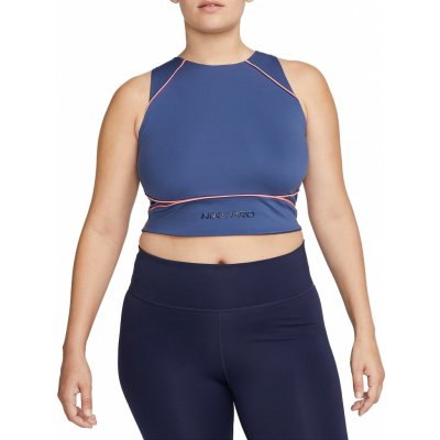 Nike Pro Dri-FIT Women s Cropped Tank Top (Members Only) dq6295-434 – Zboží Mobilmania