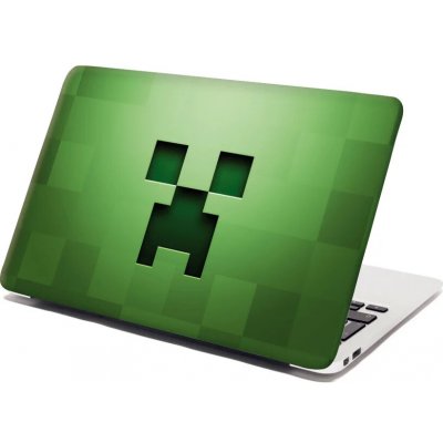 Sablio Samolepka na notebook Green Blocks - 38x26 cm – Zboží Mobilmania