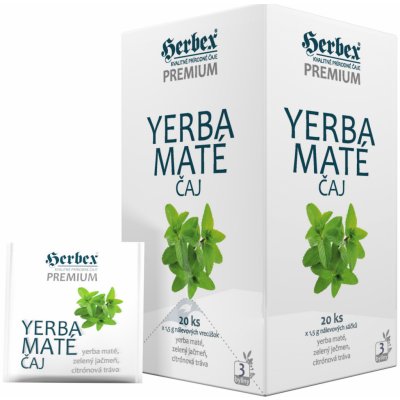 Herbex Yerba maté čaj 20 x 1,5 g – Zbozi.Blesk.cz