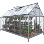 BestBerg se základnou SH-6 6,6 m² 360 x 182 x 208 cm stříbrná – Zboží Mobilmania