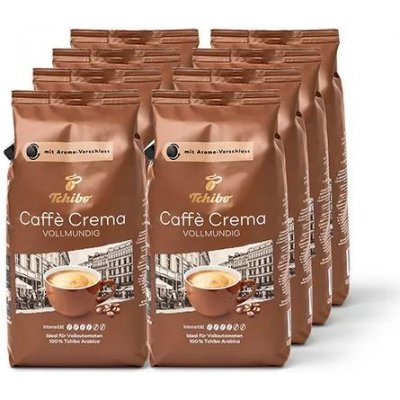 Tchibo Crema Vollmundig 8 x 1 kg – Zboží Mobilmania