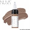 Make-up Nuva Colors 100 Medium Brown 15 ml