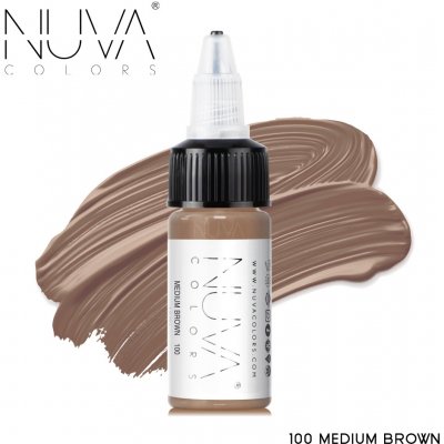 Nuva Colors 100 Medium Brown 15 ml