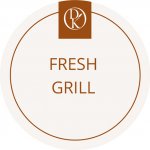 Davídkovo koření Etiketa Fresh Grill béžová průměr 4,5 cm 1 ks – Hledejceny.cz