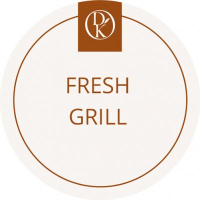 Davídkovo koření Etiketa Fresh Grill béžová průměr 4,5 cm 1 ks – Hledejceny.cz