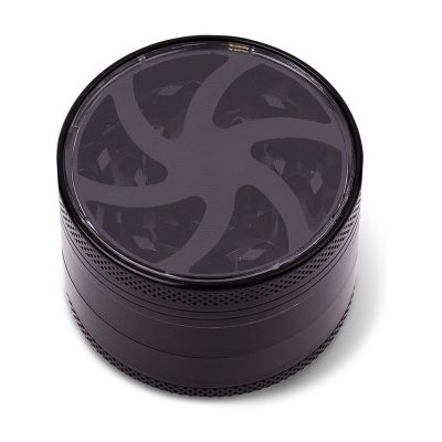 Euphoria Whirl kovová drtička 52 mm 4 díly stříbrná – Zboží Dáma