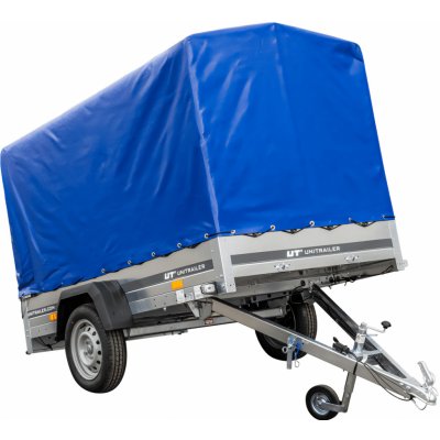 Garden Trailer 230 KIPP s rámem H-1100 a modrou plachtou – Zboží Mobilmania