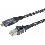 PremiumCord ku31net2 Ethernetový USB-C -> LAN RJ45 10/100/1000 MBIT, 2m – Zboží Živě