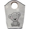 Box a koš na hračky Butter Kings Koš Grey Teddy 80 l